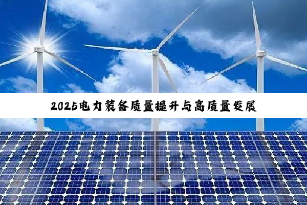 2025电力装备质量提升与高质量发展技术交流会举办