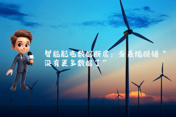 智能配电数据断层：当系统报错“没有更多数据了”